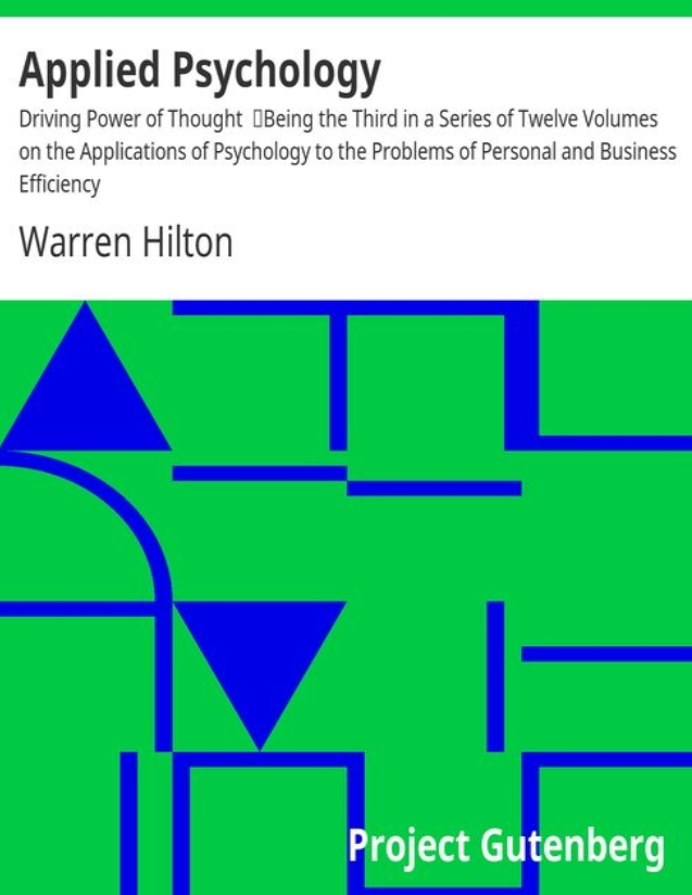 Applied Psychology: Driving Power of Thought