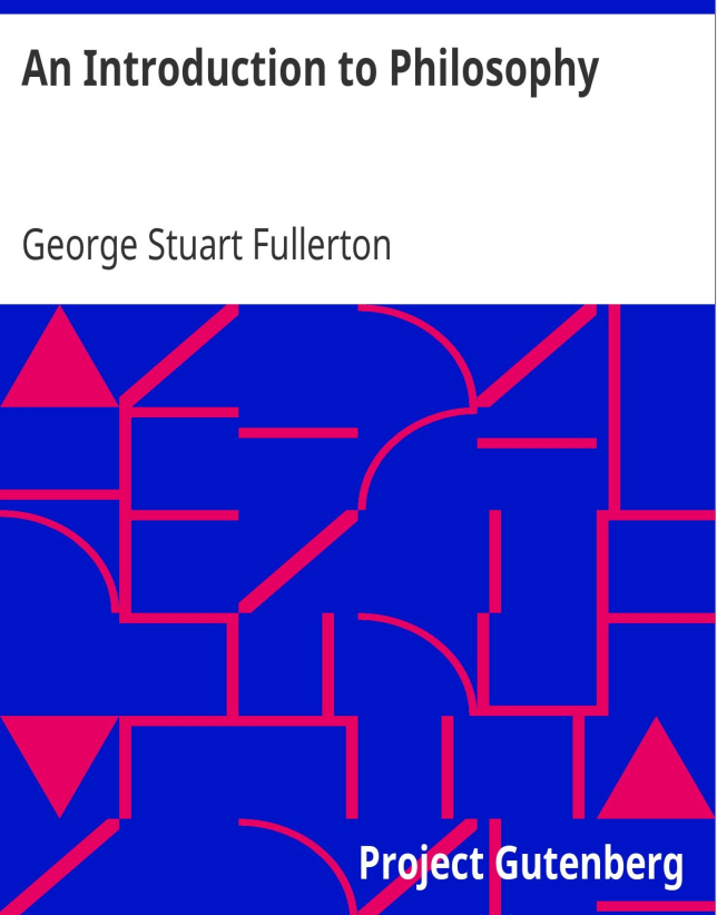 An Introduction to Philosophy