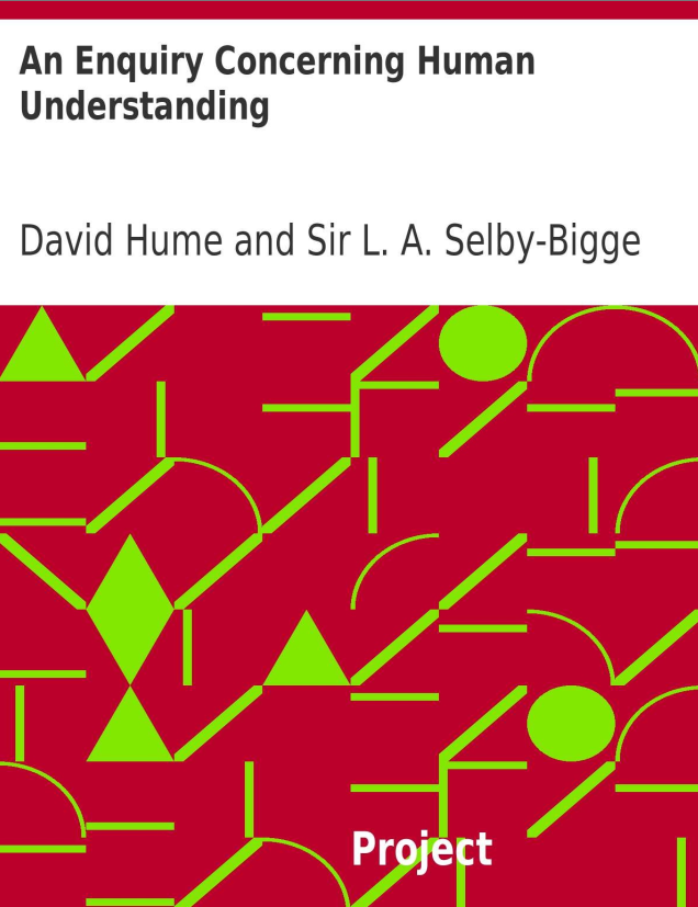 An Enquiry Concerning Human Understanding